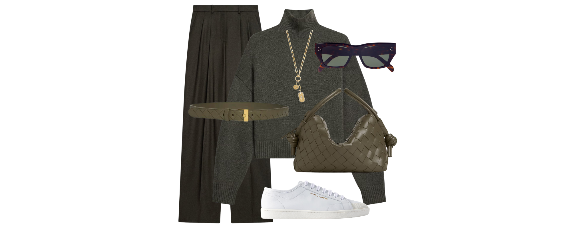 fall outfit inspo: green